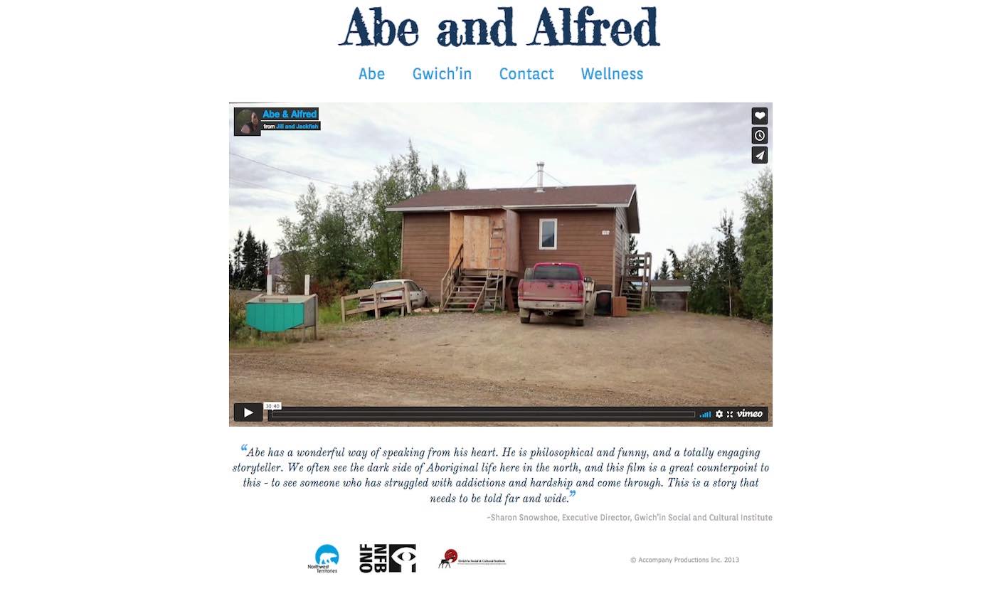 Abe & Alfred Film Website Image