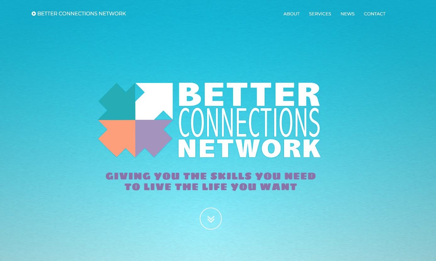 Better Connections Network Website Image